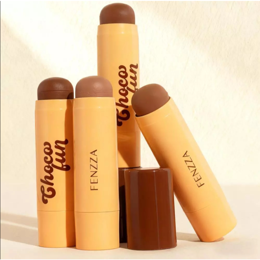 Contorno Stick Fenzza Choco Fun Make Profissional Fácil Aplicação