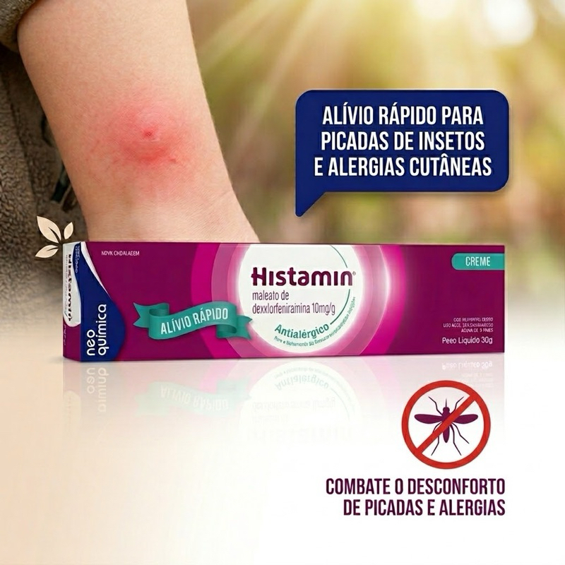 Pomada para picada de inseto 30g