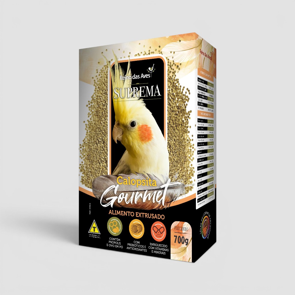Ração Suprema Calopsita Gourmet 700g