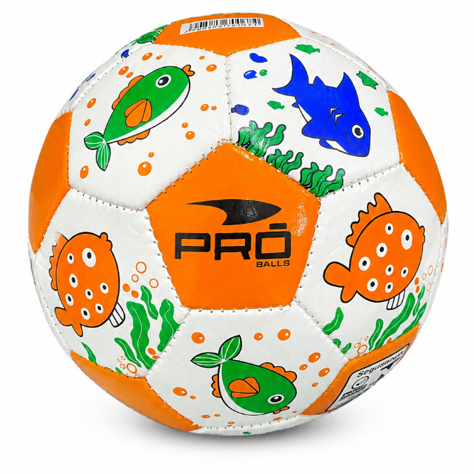 Bola de Futebol Recreação Número 3 Infantil/Jardim de Infância. Desenho animado Número, Animal.