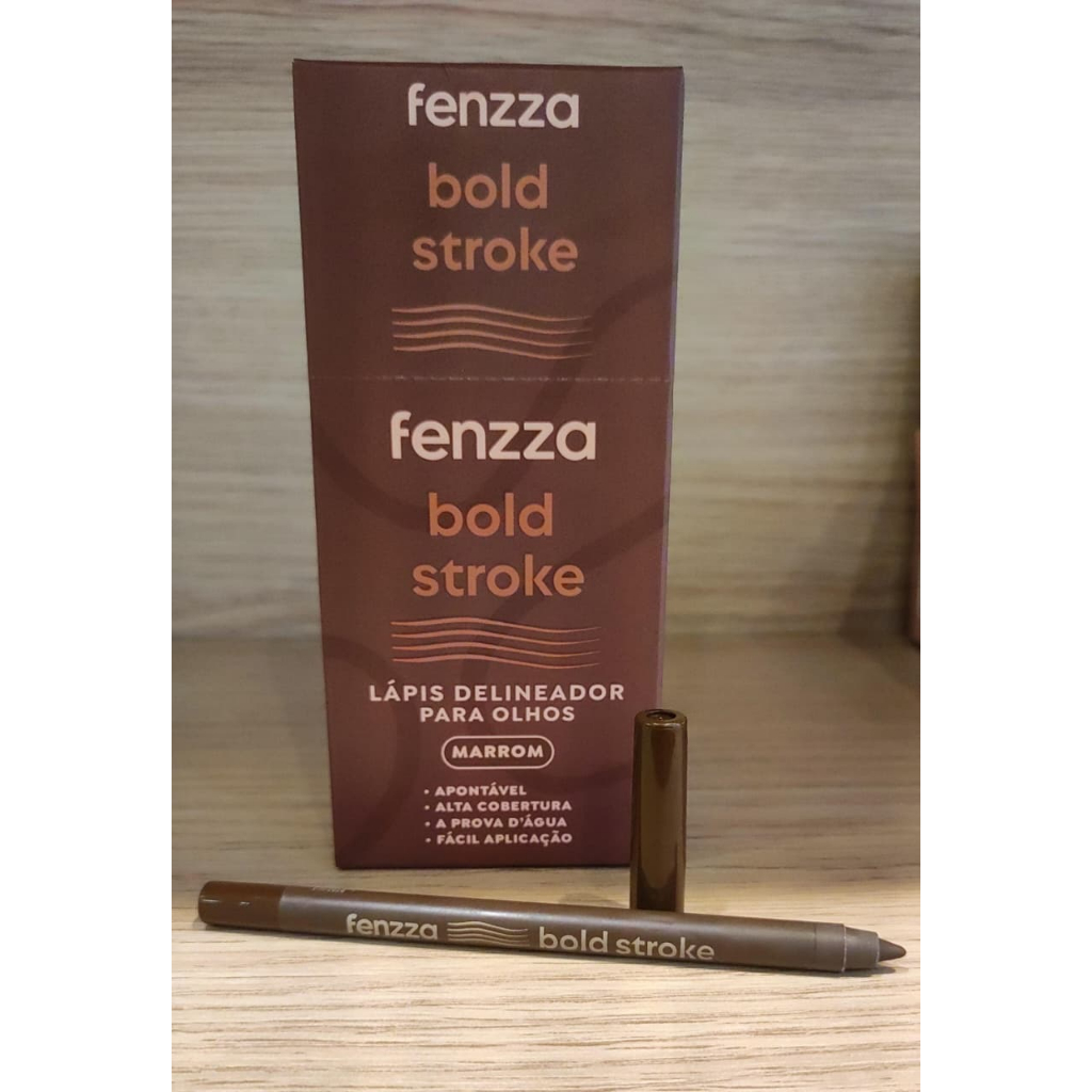 Lapis Delineador Para Olhos Marrom Apontavel a Prova D'água - Fenzza
