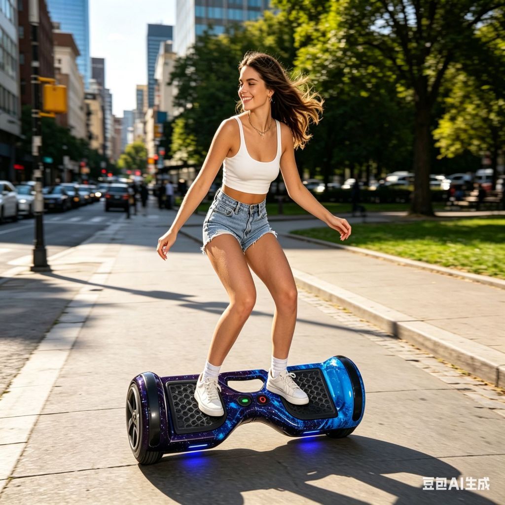 Hoverboard Overboard Infantil Skate Elétrico 6.5" Led Bluetooth Bateria De Grande Capacidade Motor Brushles