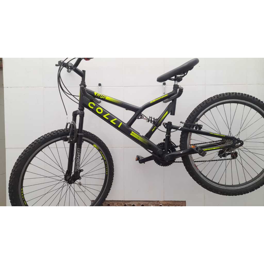 Suporte Parede Bicicleta Horizontal Gancho Padrão ( Par )