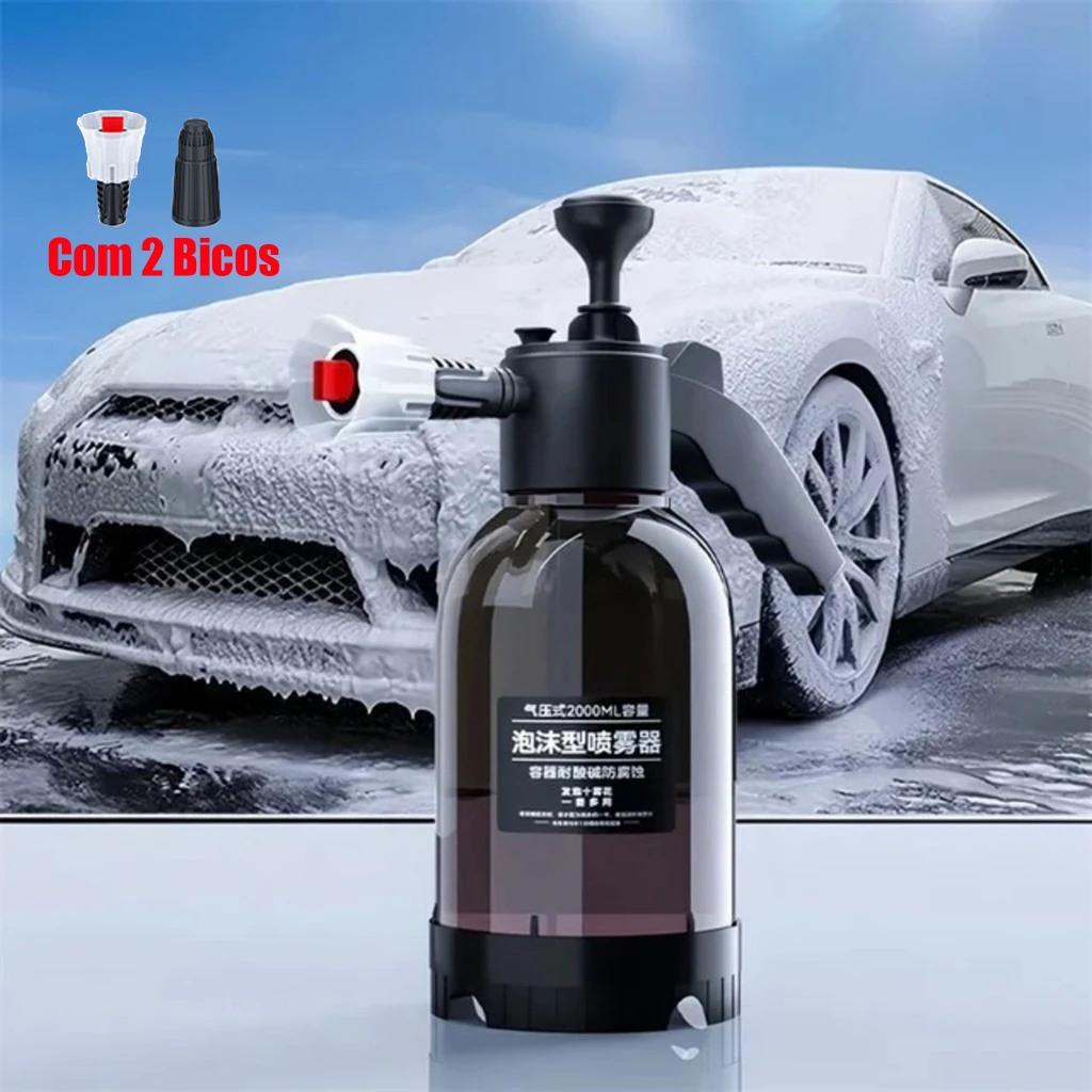 Snow Foam Manual Pulverizador 2 Litros Com 2 Bicos profissional