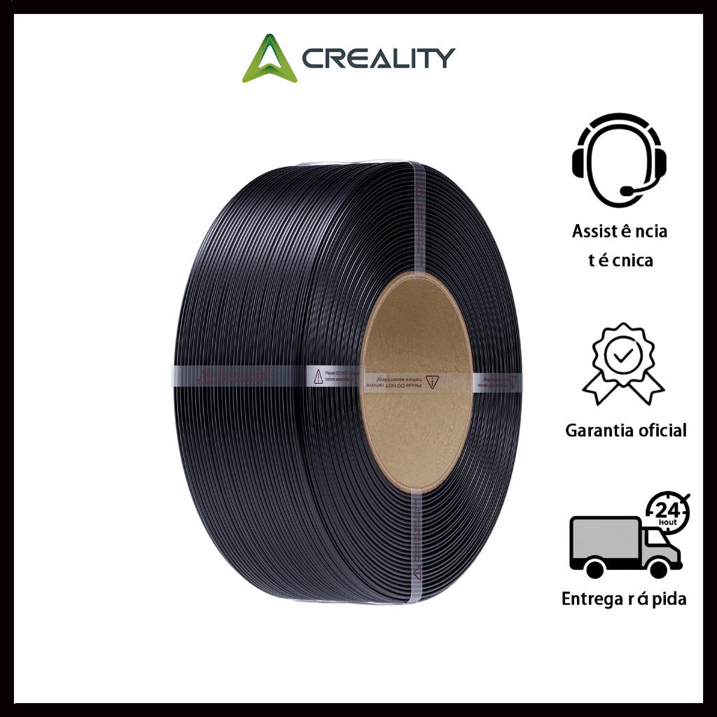 Creality CR-PETG Filamento Impressora 3D Sem carretel -1.75MM -1KG