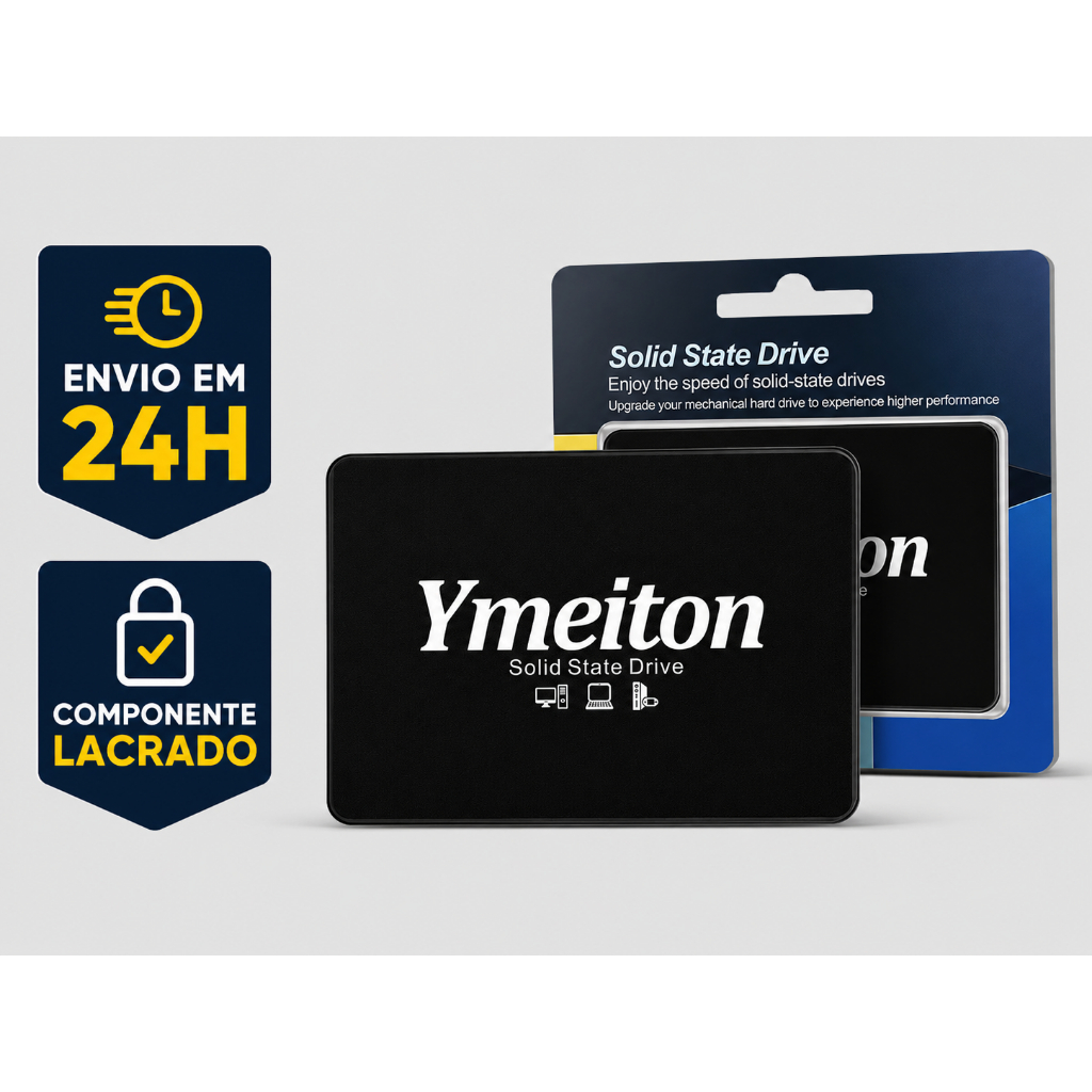 SSD SATA 120GB YMEITON / CEAMERE - ENTREGA RÁPIDA, NOVO, LIMPO
