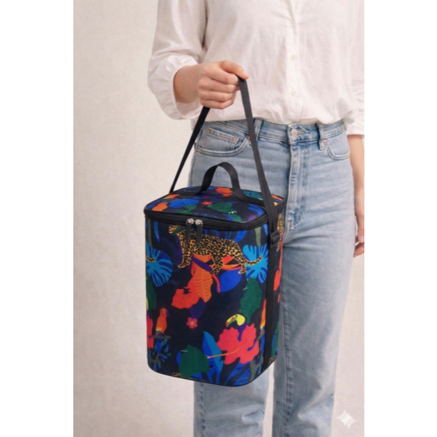 Cooler Termico Colorida Estampada Lançamento Bolsa Termica Envio Imediato