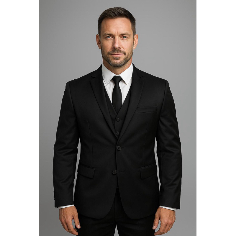TERNO SOCIAL ITALIANO SLIM OXFORD MASCULINO COMPLETO BLAZER E CALÇA - PROMOÇÃO