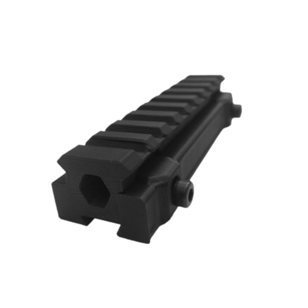Mount Adaptador Elevador De Trilho Picatinny 11mm P/ 20mm Extensão Para Óptico
