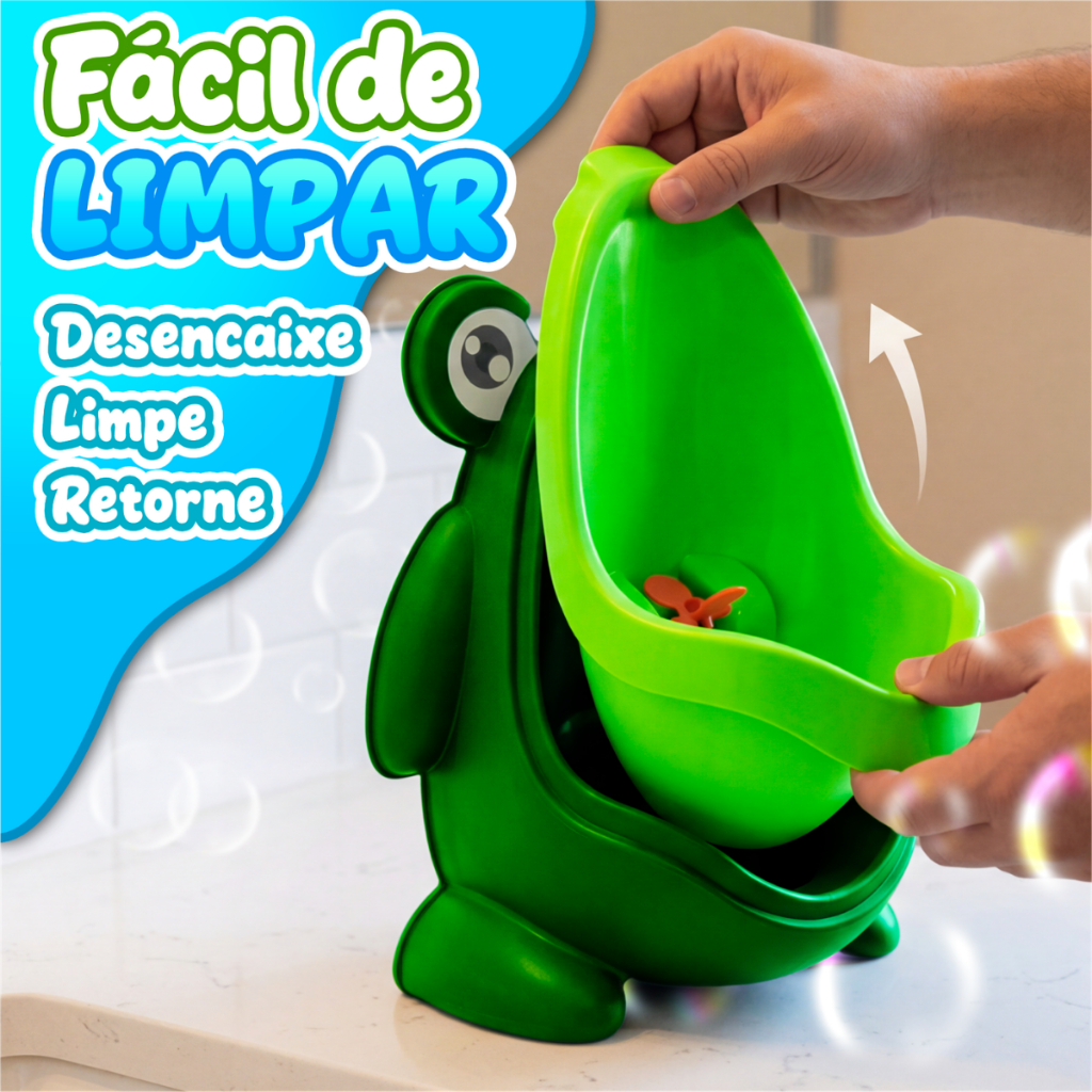 Mictorio Sapinho Infantil Troninho Penico Menino