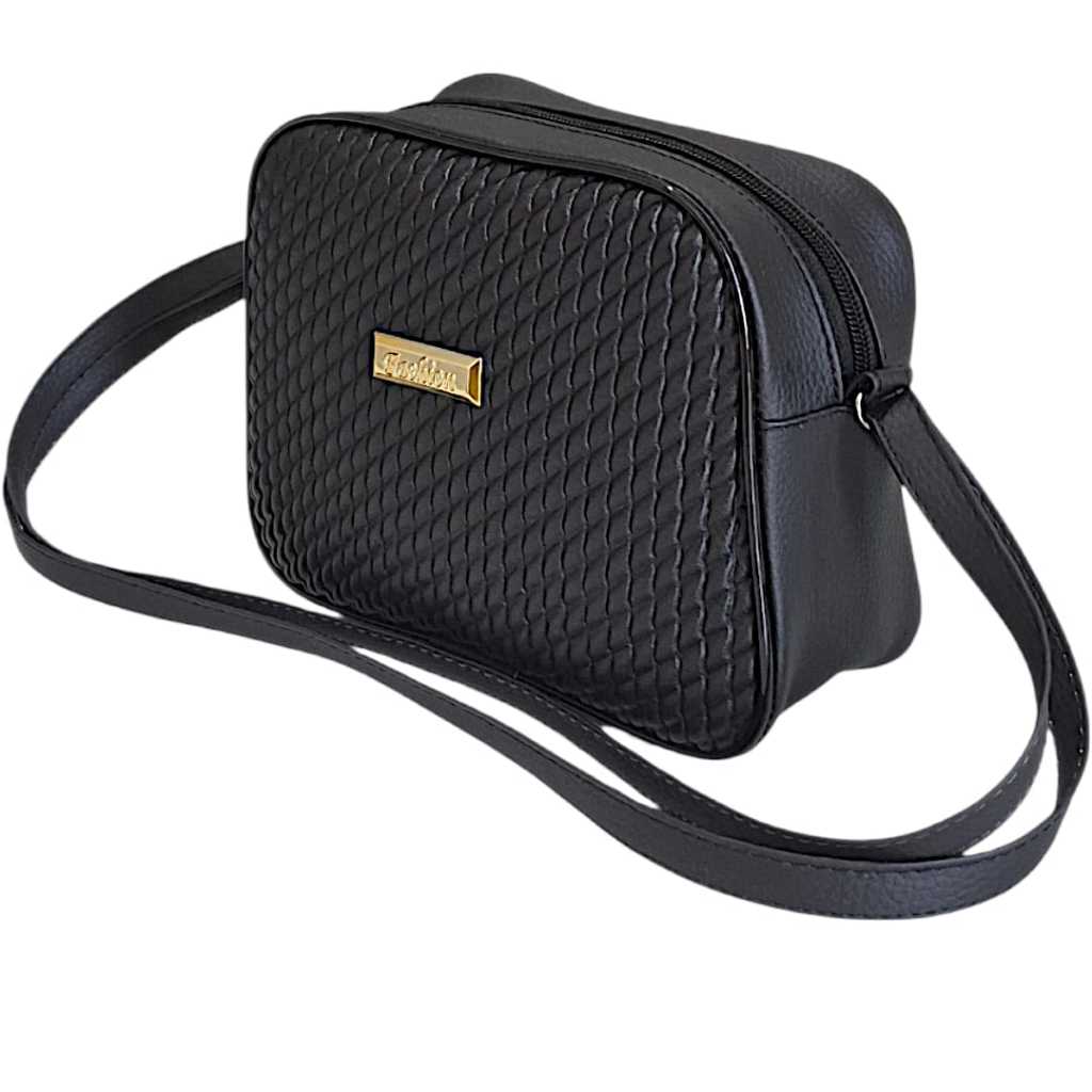 Bolsa Feminina pequena Transversal Com Alça Ajustável Estampa Linda Moda Casual