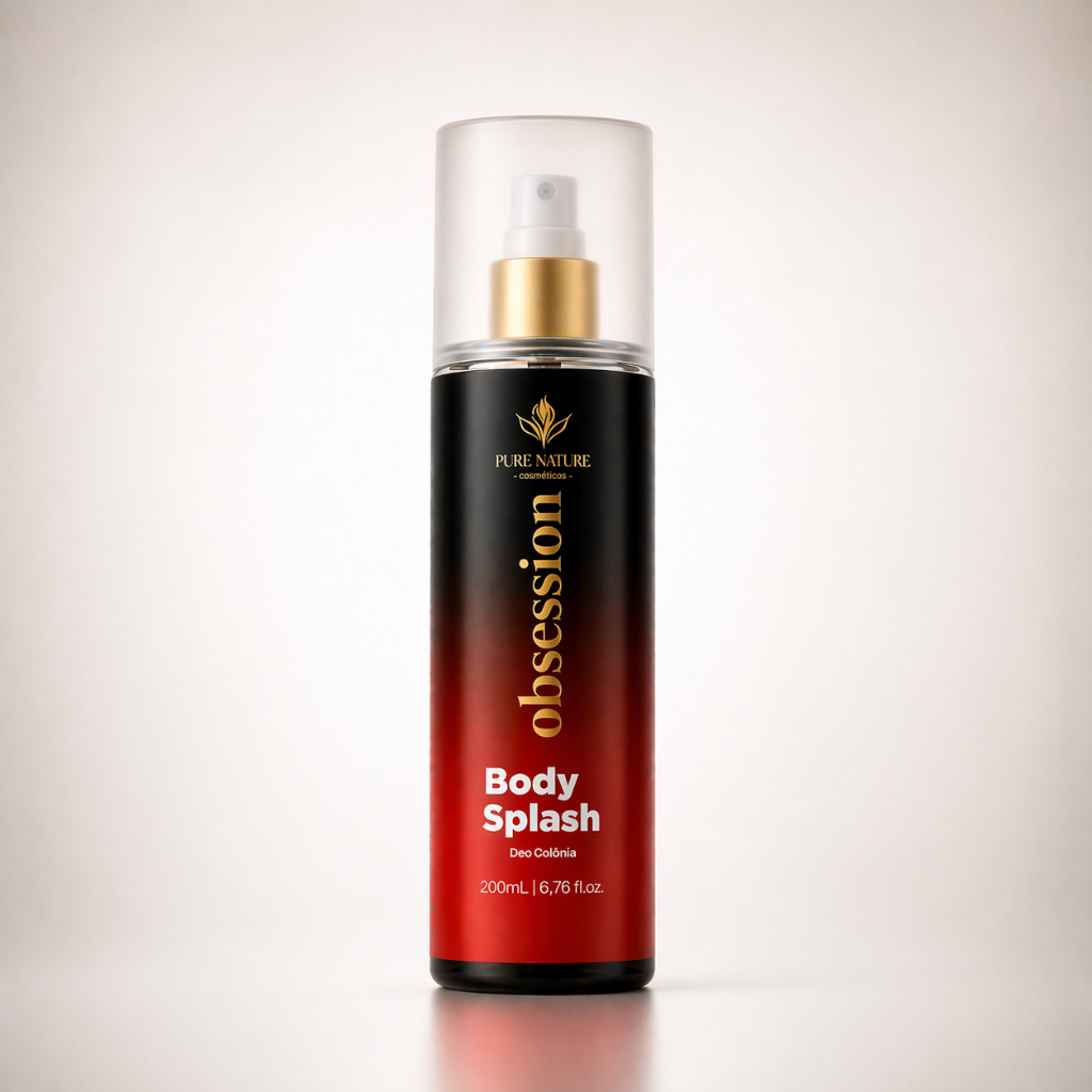 Body Splash Desodorante Colônia 200ml Inspiração Longa Duração Pure Nature