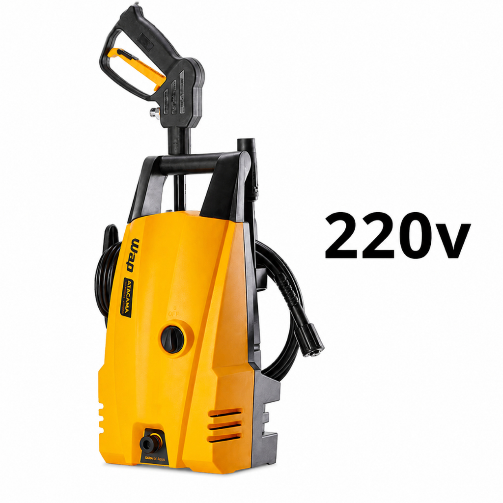 Lavadora Alta Pressão WAP Atacama Smart 1500 PSI Multiuso Desentupidora Leve - 220V