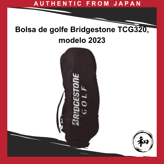 Bolsa de golfe Bridgestone TCG320, modelo 2023 [Direto do Japão]