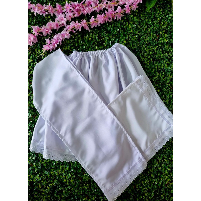 Umbanda Candomblé Conjunto Infantil Feminino 3 Peças 2 ao 10