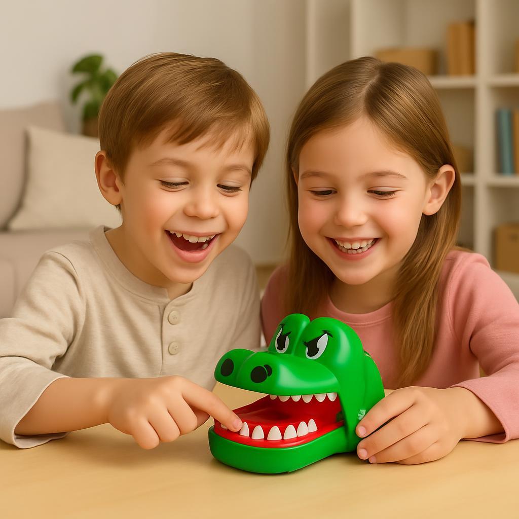Brinquedo Crocodilo Dentista Morde Dedo Aperta Dente Jogo Dentista Mordida Dedo Jacaré Roleta Jogo Brinquedo