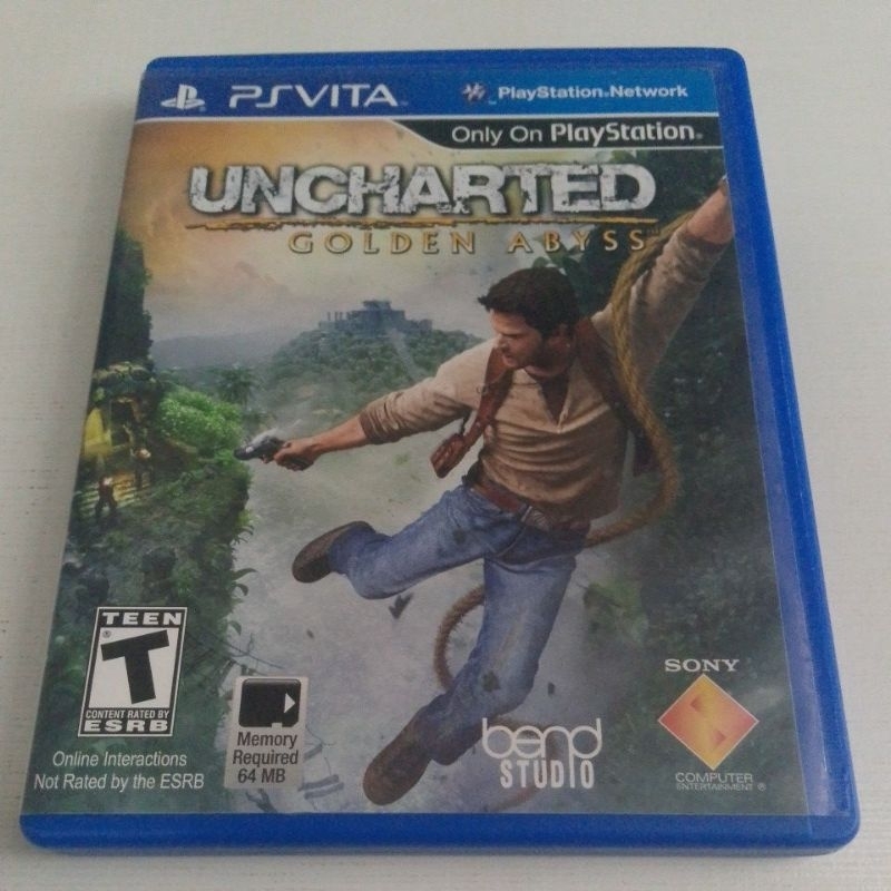 Uncharted Golden Abyss Jogo Original para PSVita