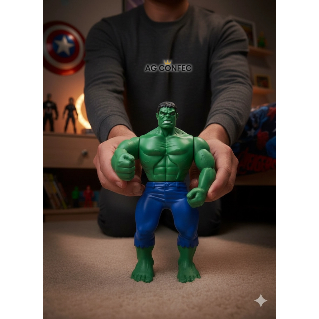 HULK Boneco Grande 27 Cm Envio Imediato