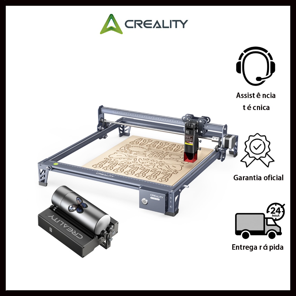 Creality CR-Laser Falcon impressora laser 10W máquina de gravação a laser