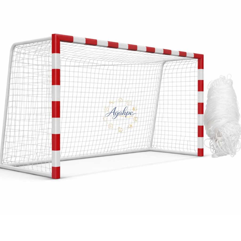 REDE PARA FUTEBOL DE SALAO NAÍLON BRANCO 3,20X2,10MT