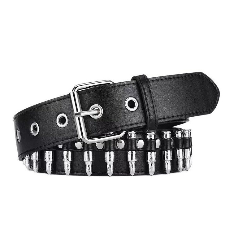 Cinto Feminino com Balas Decorativas Estilo Fashion e Personalizado