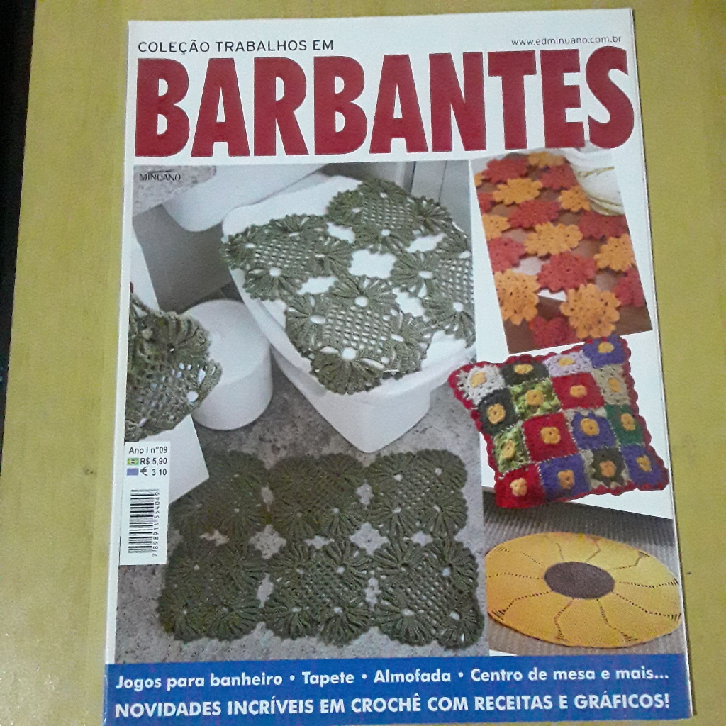 PL68 REVISTA COLEÇÃO TRABALHOS EM BARBANTE Nº9