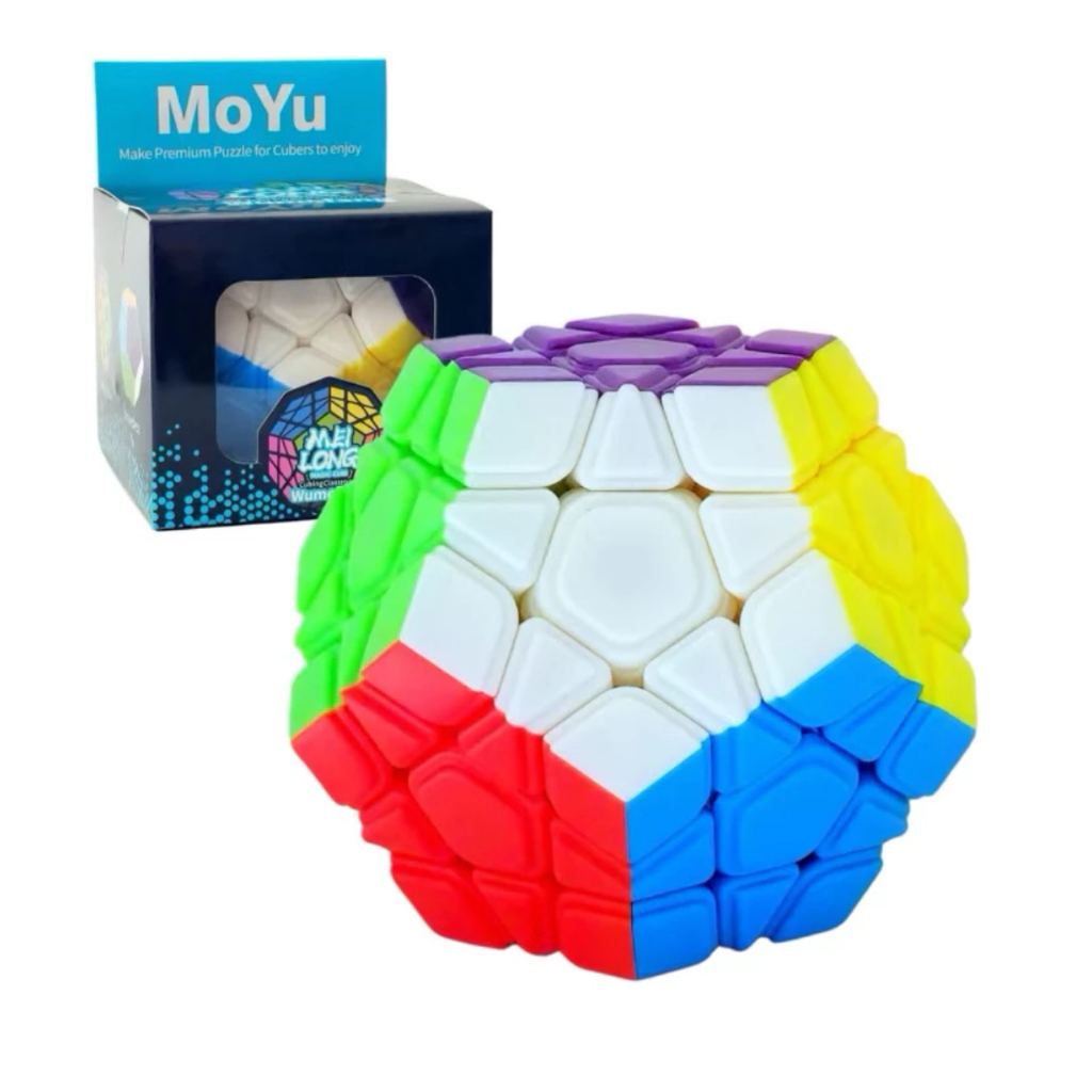 Brinquedo Cubo Mágico Moyu Profissional Megaminx Stickerless