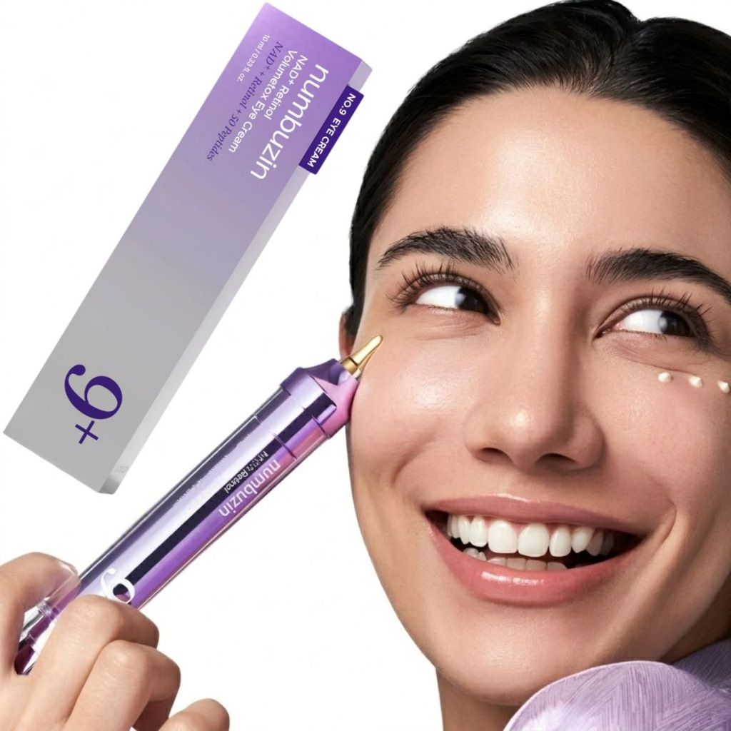 Numbuzin 9+ Eye Cream Nmn + Retinol + 50 Peptídeos Volumetox Eye Anti Rugas Pele Sensivel
