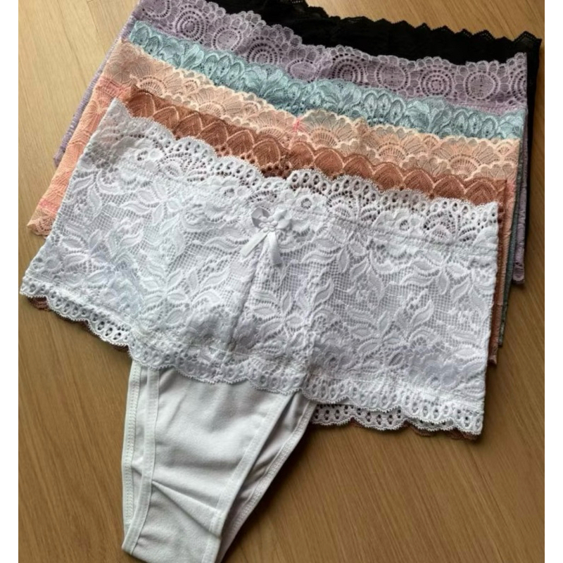 KIT Calcinha Modeladora Fio Duplo Segura Barriga Cintura Alta Lingerie Femininas Aperta Culote