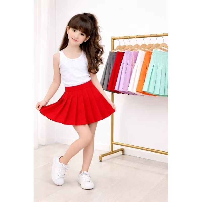 saia cosplay infantil coreana  moda atual e moderna do tamanho 2 ao 12 muitas cores disponíveis.