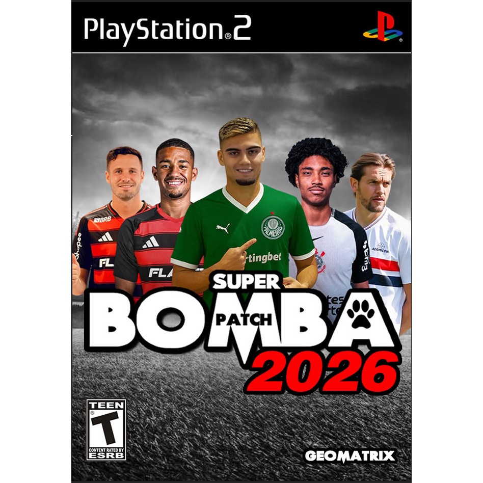 🔥 Bomba Patch 2026 PS2 Atualizado | Brasileirão + Europeu | Narração PT-BR | Roda Liso