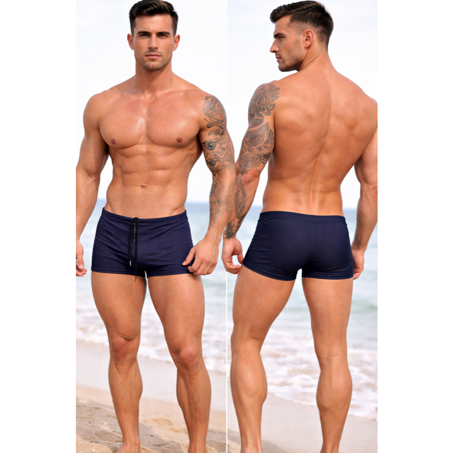 Sunga Boxer Masculina com Cordão Interno | Mais Conforto e Ajuste Perfeito