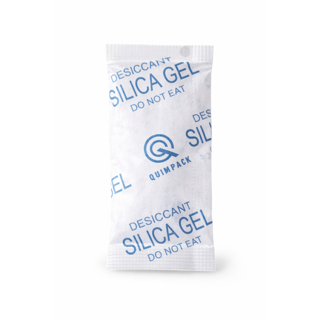Sílica Gel branca 1/3mm desumidificante sachê - QUIMPACK