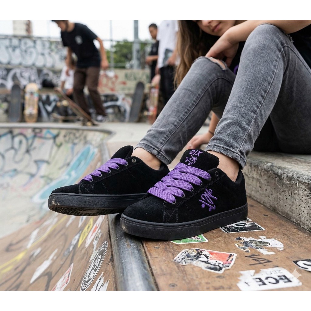 Tênis Skate Chorão Viva La Vida LANÇAMENTO Camurça