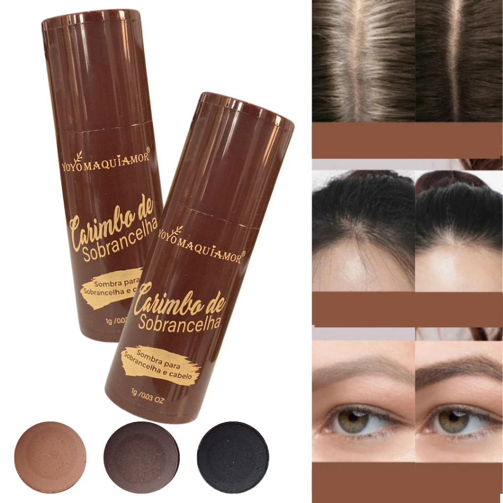Correção Falhas Sobrancelha Calvice Cabelo Branco, Barba Unissex