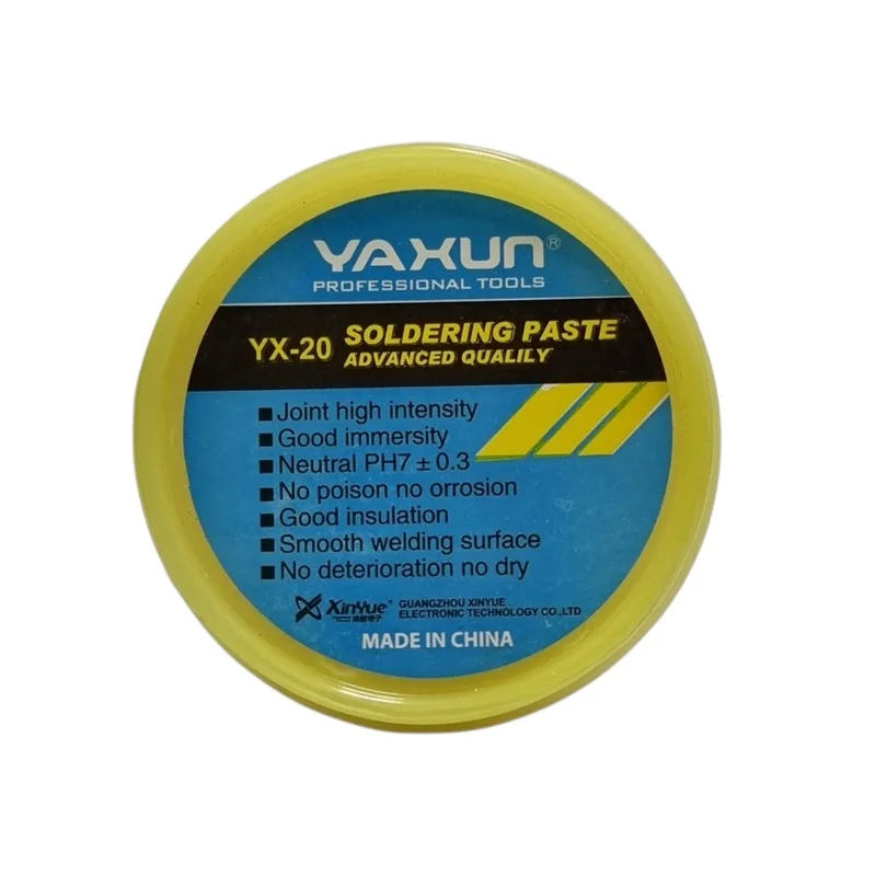 Fluxo De Solda Em Pasta Pastoso Yaxun Yx20 Yx-20 75g