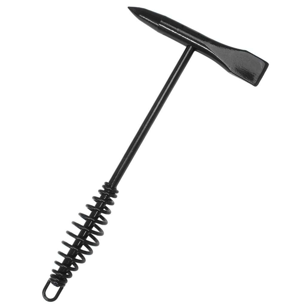 Martelo de Soldador com Mola Anti Impacto Talhadeira Removedor de Escória Profissional Aço Resistente