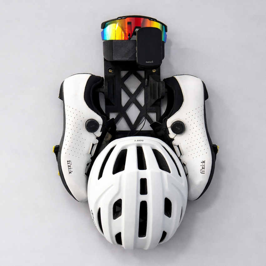 Suporte de Capacete, Sapatilha, Óculos e GPS Garmin IGPSports e Similares | Ciclismo Bike l Parede l Organização