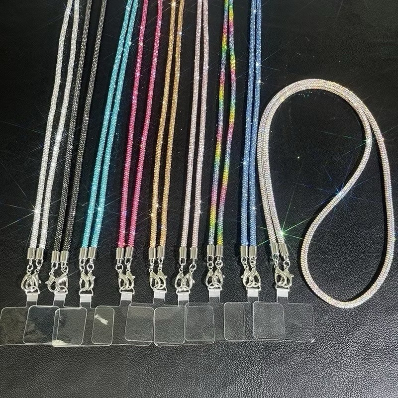 Salva Celular Cordão Proteção 1,2M para Celular com Brilho Resistente Contra Roubo