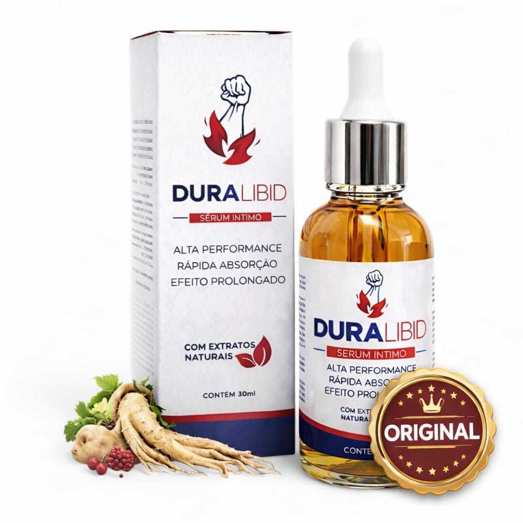 Sérum Masculino DuraLibid 30ml: Prolonga Relação e Aumenta Libído