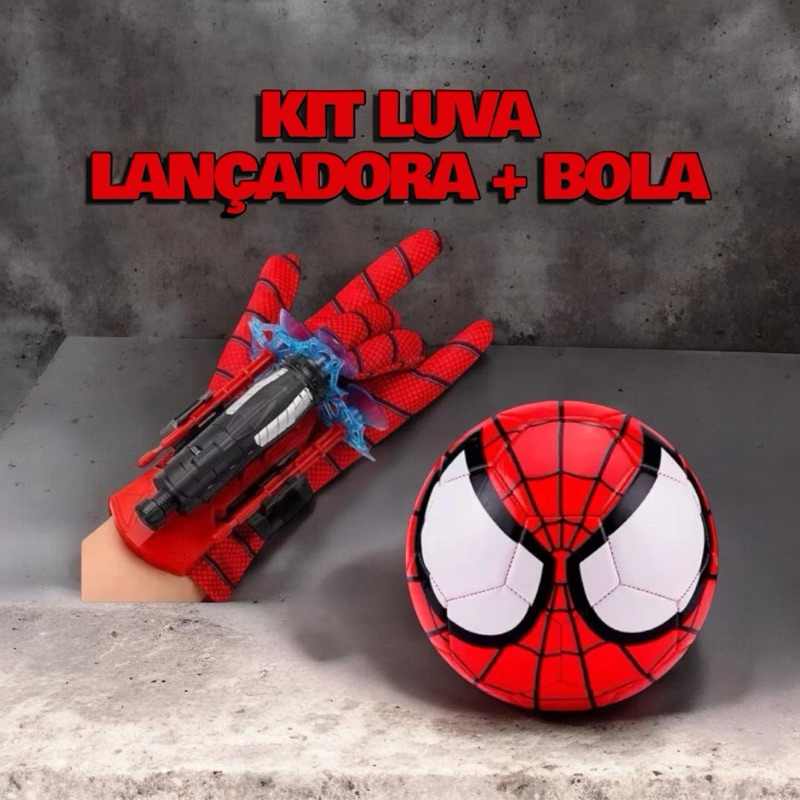 🔥 Kit Luva Lançadora Infantil com Dardos+Bola N3,2– Sinta o Poder de um Herói! 🔥