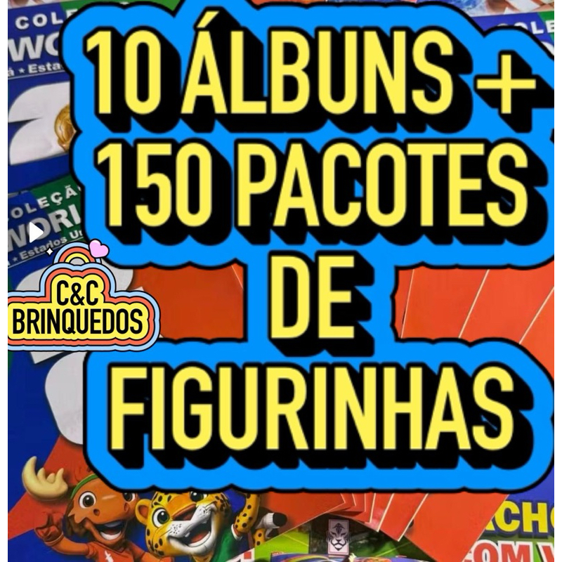 150..ENVELOPES.FIGURINHA +10ALBUM..lPROMOÇÃO🏆ÁLBUM COPA DO MUNDO FIFA WORLD CUP-2.figurinha.auto.colante.cada.envelope1