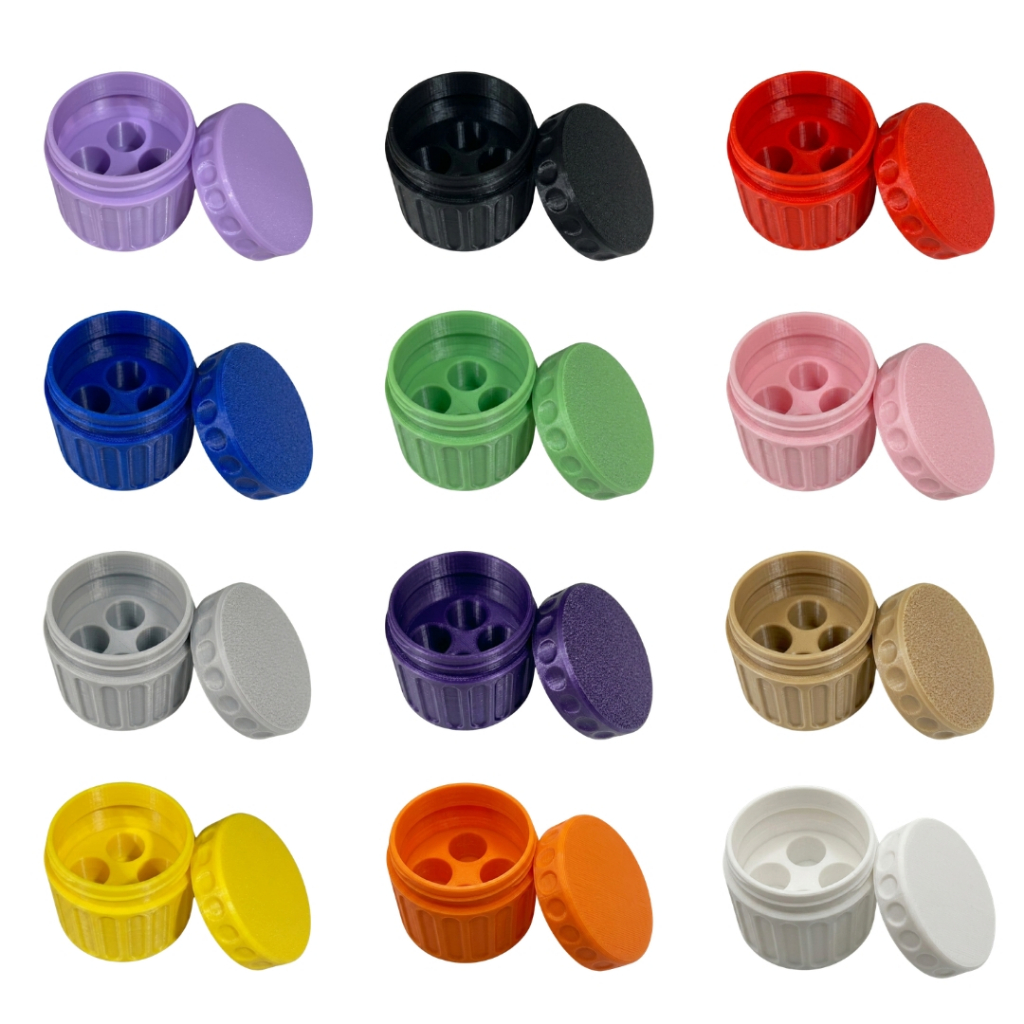 Caixa Case Porta Peptídeos Ampola 3ml 4 Frascos Estojo Organizador Emagrecimento