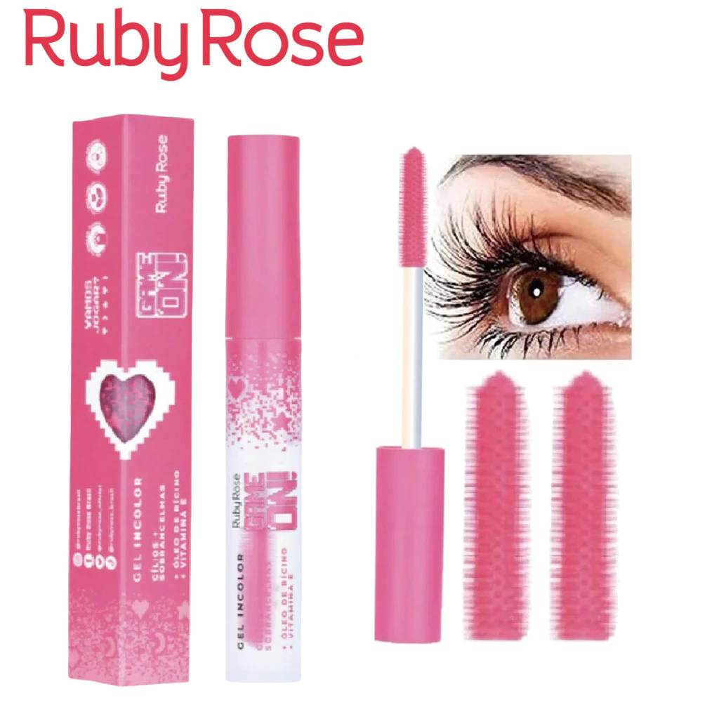 Gel incolor Cílios + Sobrancelhas Game On Ruby Rose