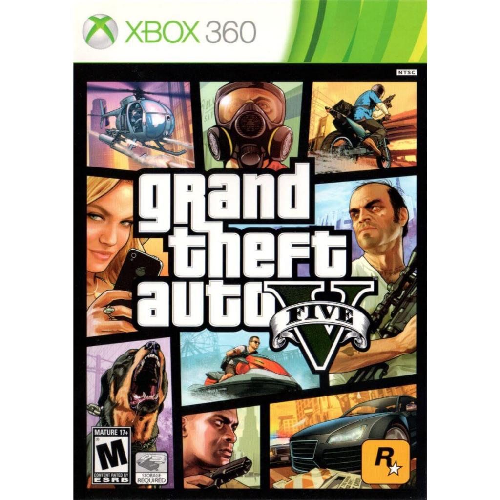 GTA V Xbox 360 Para LT 3.0 / RGH Desbloqueado DVD Midia Grand Theft Auto V 2 Discos (Instalação + Play)