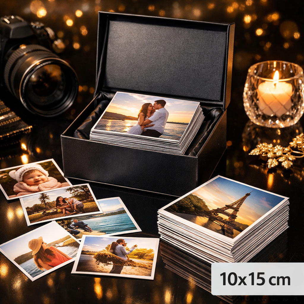 Fotos Reveladas Digital 10x15 Kit 100 Unidades Revelação de Fotos