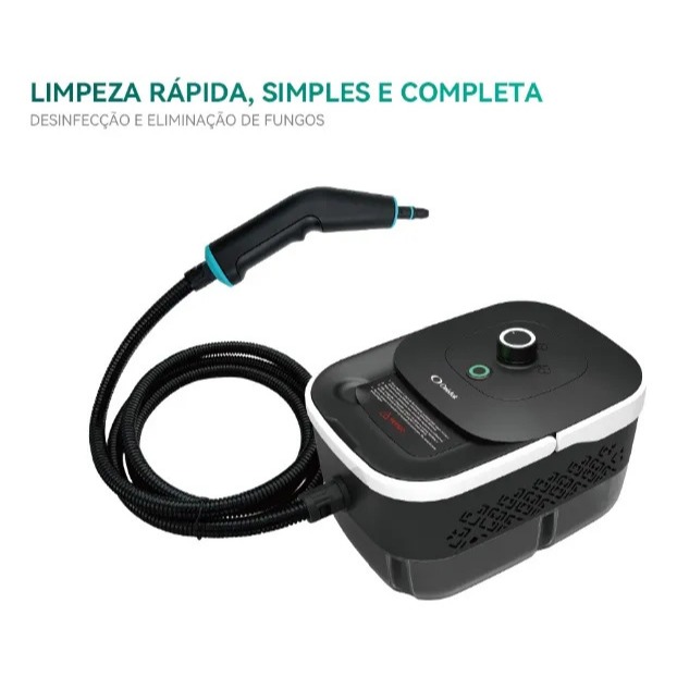 Limpador A Vapor De Alta Temperatura E Pressão 1500w 1250ml