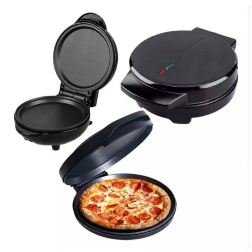 Forno Elétrico Antiaderente para Pizza 110/220V – Compacto, Rápido e Prático | Faz Pizza, Lanches e Mais!