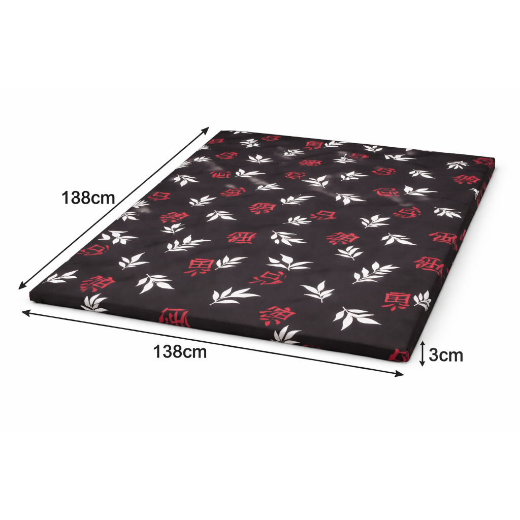 colchonete tamanho colchao casal camping 138x188x3cm d23