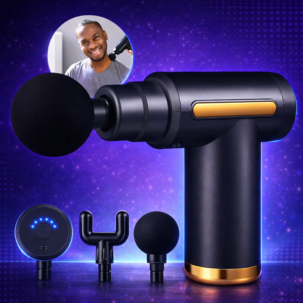 Massageador Elétrico Alta Frequência Profissional Muscular Massagem